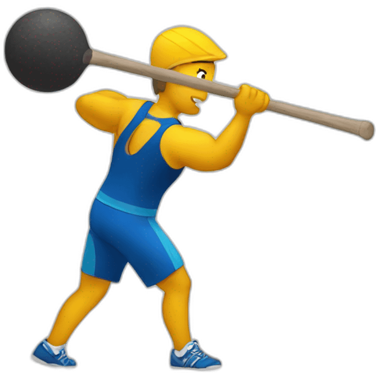 hammer throw emoji