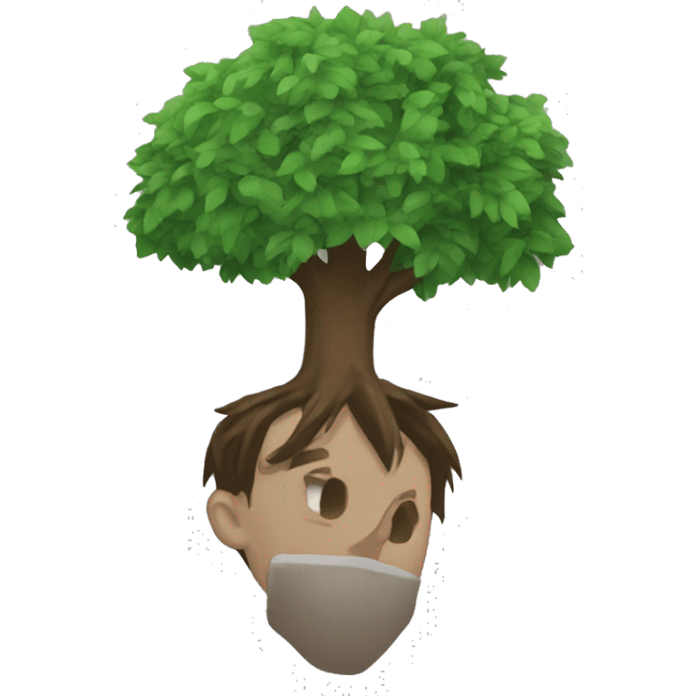 Nonchalant alpha tree sigma boy emoji