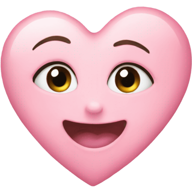 Baby pink heart  emoji