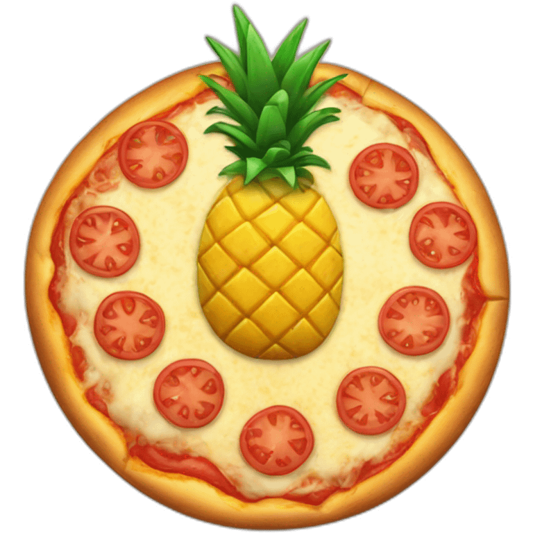 pineapple pizza emoji