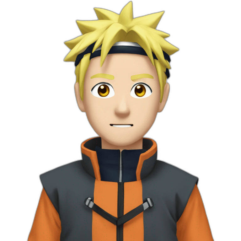 Naruto as gojo emoji