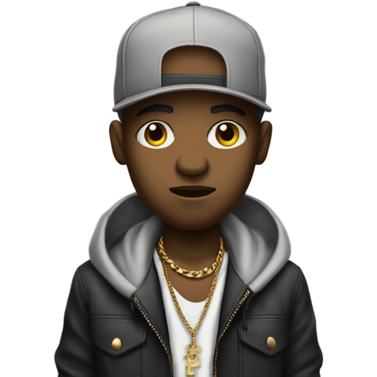 Gangster rapper  emoji