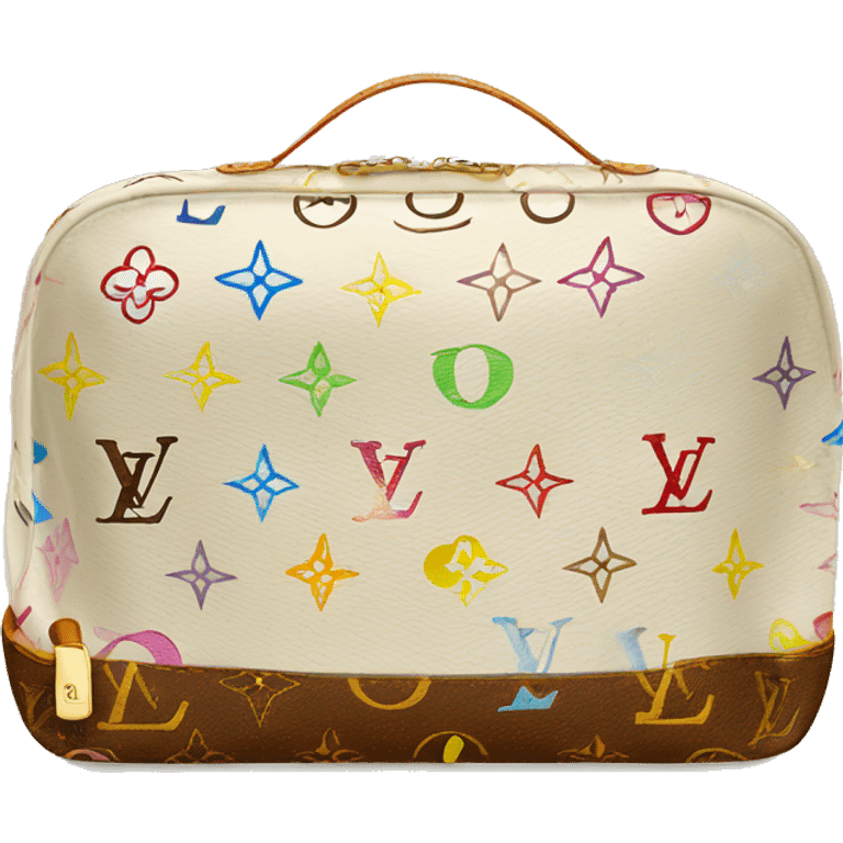 Louis Vuitton cosmetic bag  emoji