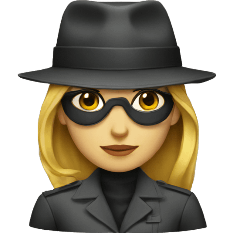 spy woman emoji