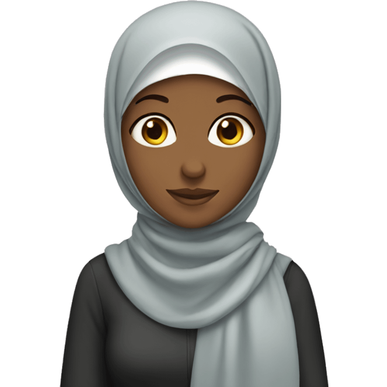 girl with hijab emoji