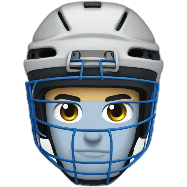 ngry hockey player emoji