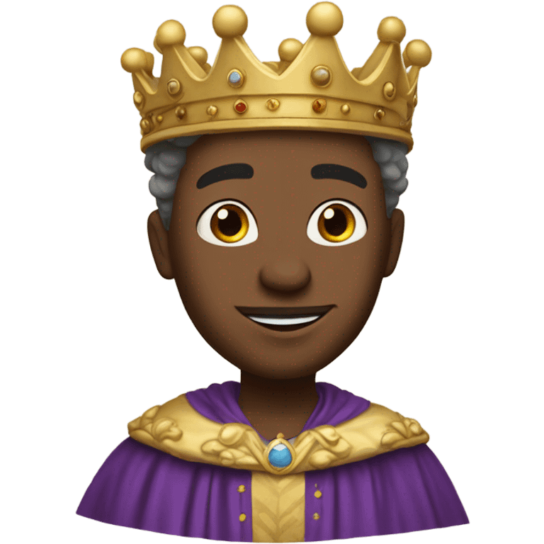 Me as the king emoji