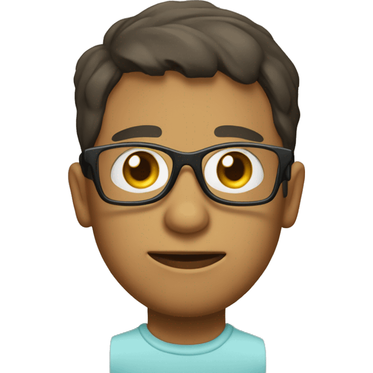 Piraña con gafas emoji