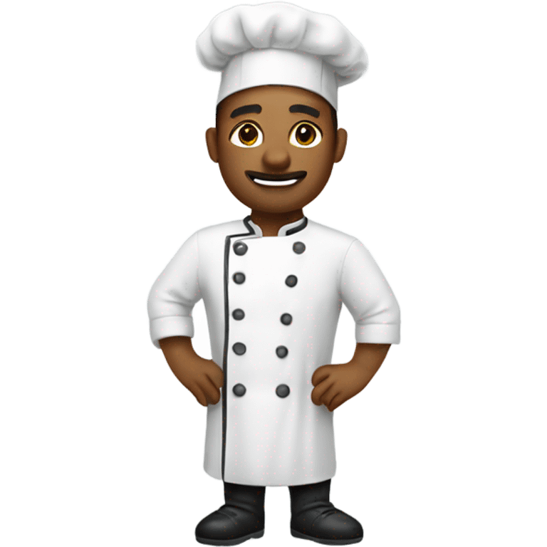 Chef wearing jersey emoji