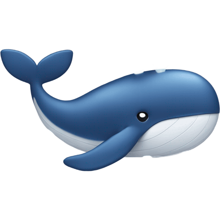 Whale farting emoji