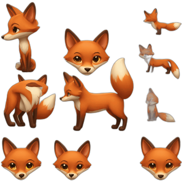 Foxy emoji