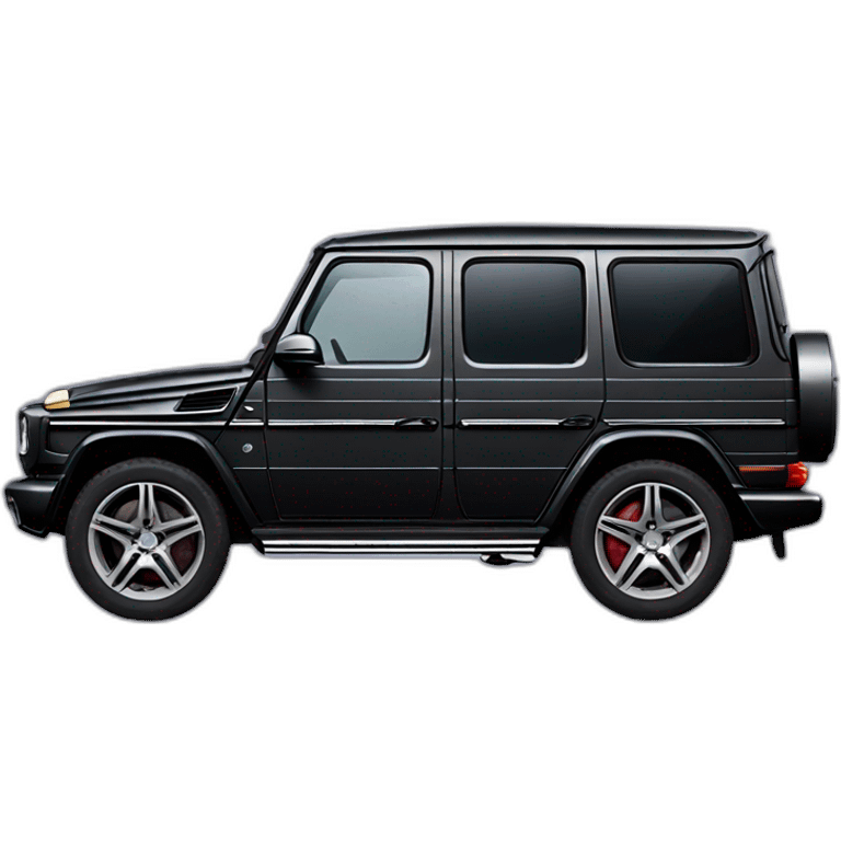 Mercedes class g noir emoji