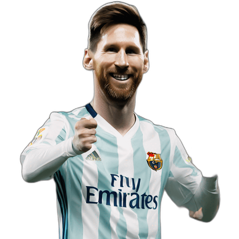 messi en el madrid emoji