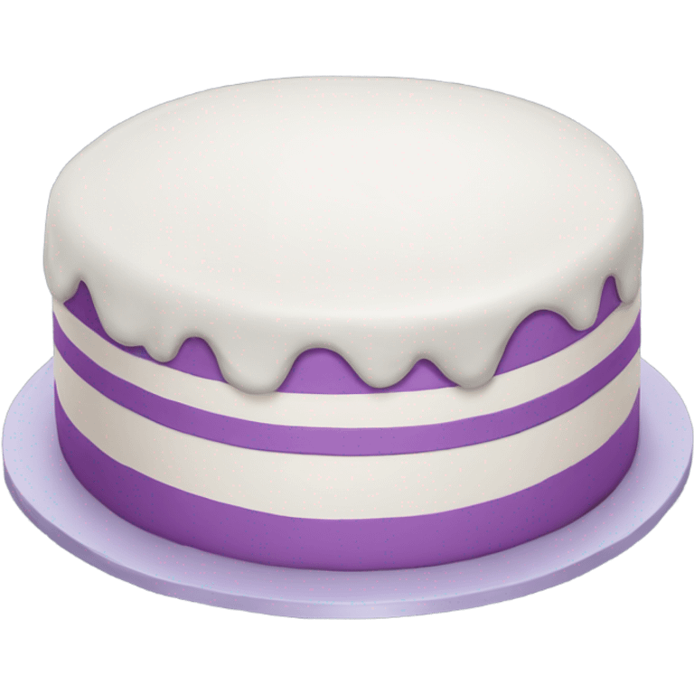 a simple cake emoji