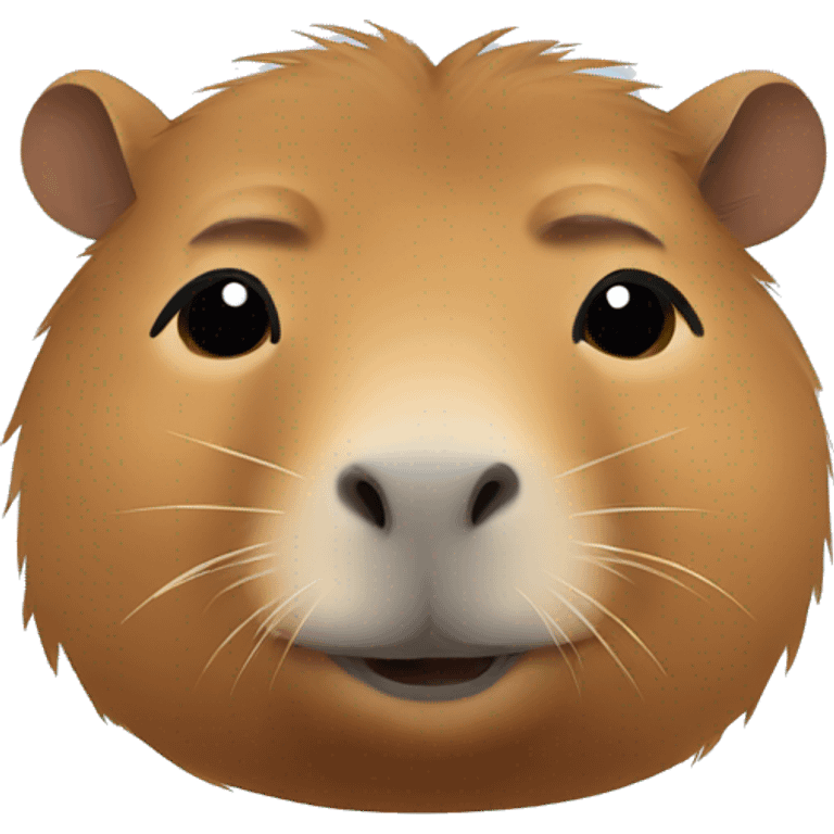 capybara after sleeping  emoji