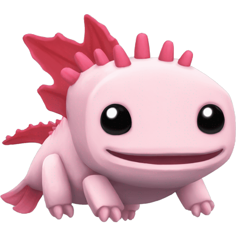 Axolotl Minecraft emoji