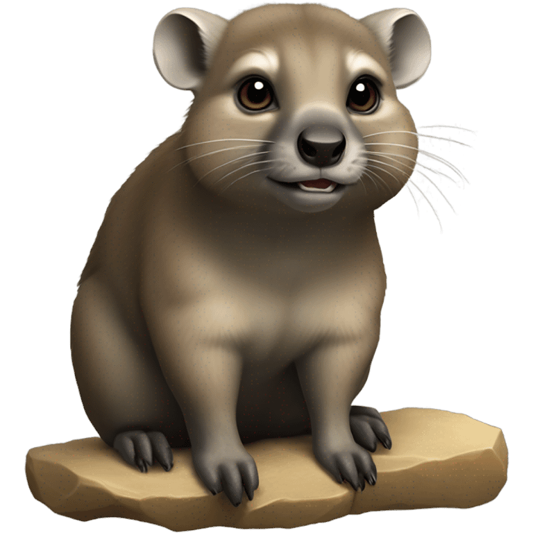 Rocky Hyrax emoji