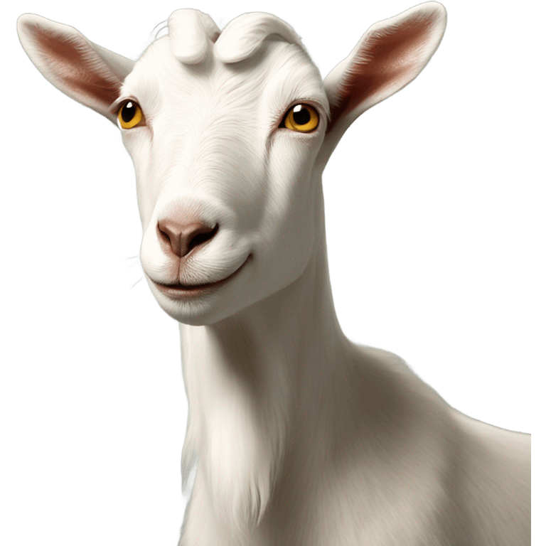 goat on top of other goat emoji