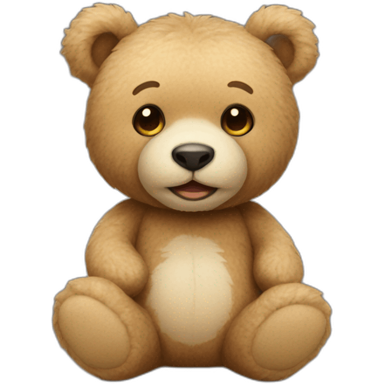 Teddy bear emoji