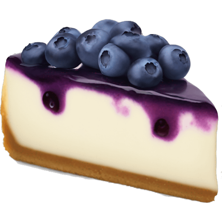 Blueberry Cheesecake  emoji