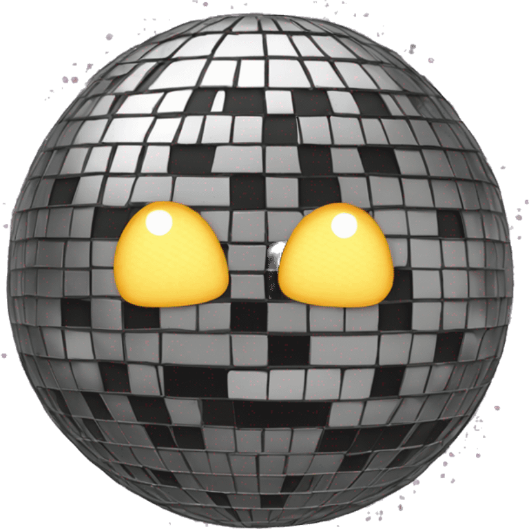 bow disco ball emoji