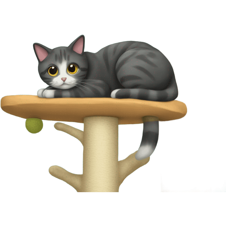 Cat tree emoji