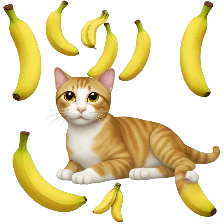 Cat banana emoji