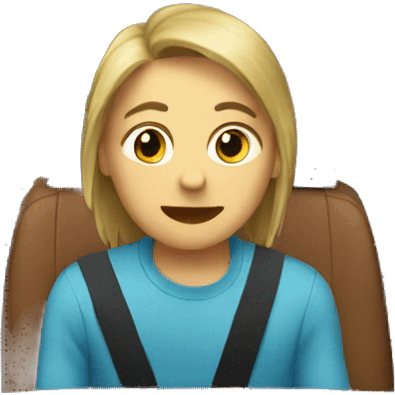 Inside the car emoji