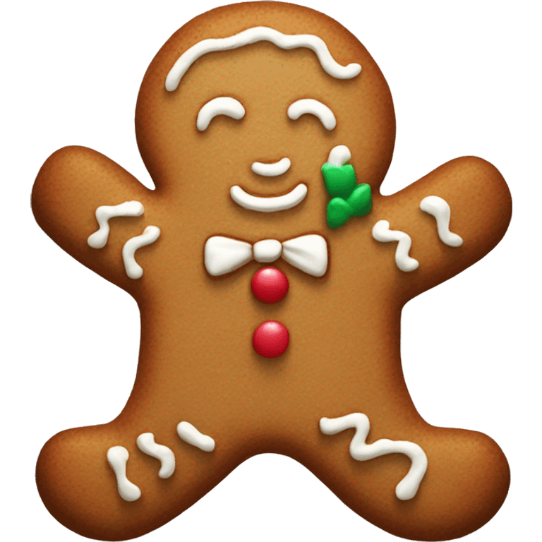 gingerbread cookie emoji