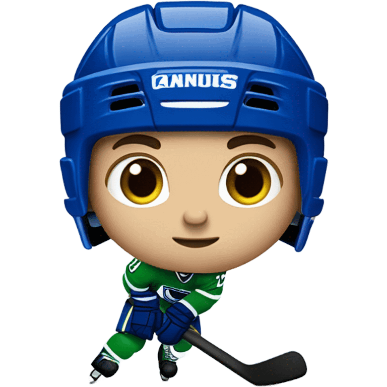 Canucks hockey emoji