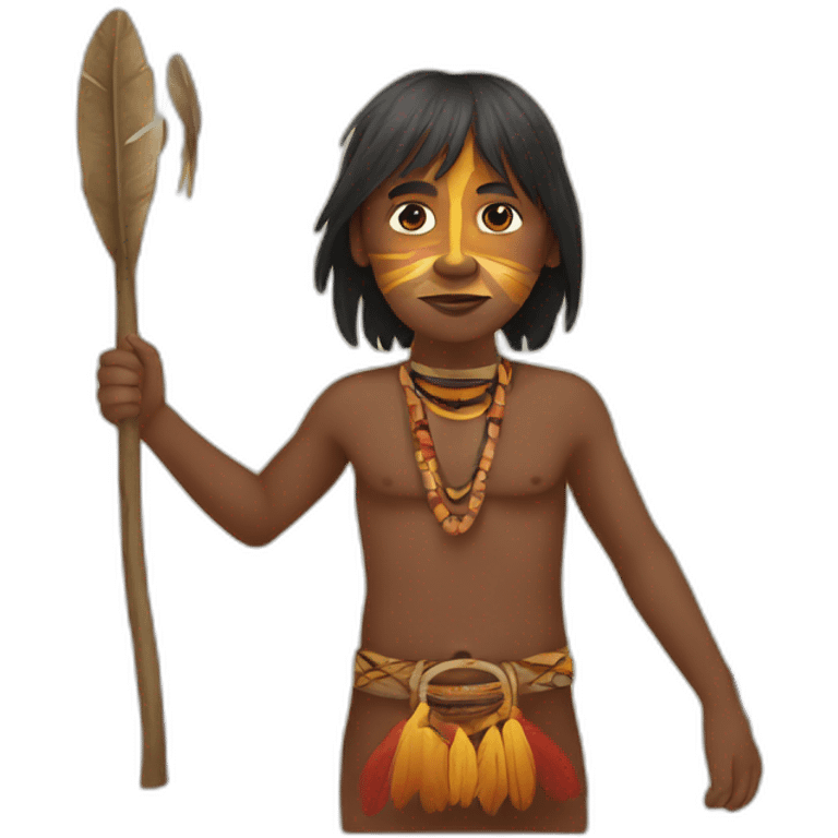 Aboriginal tribe emoji