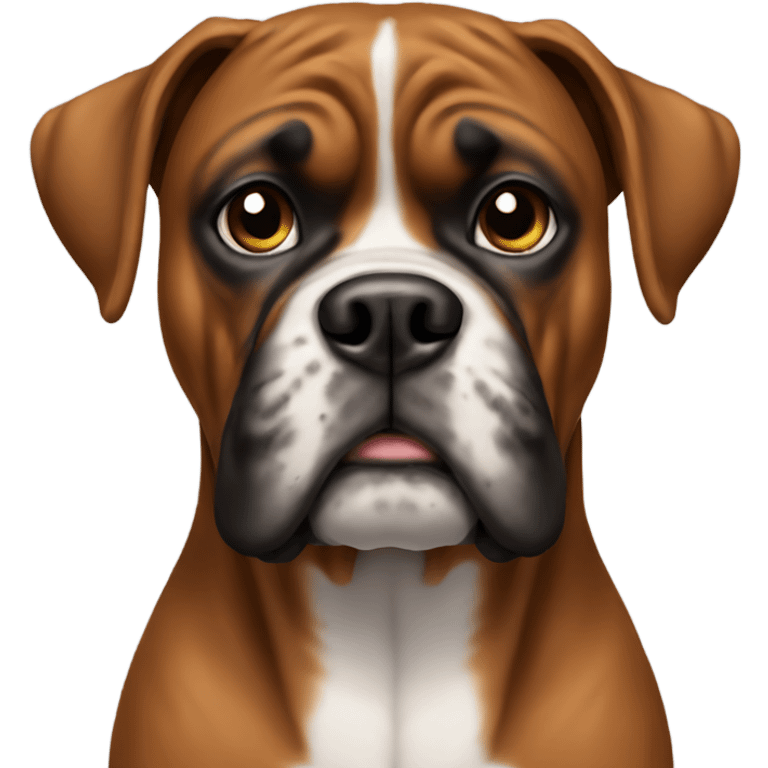 Boxer dog emoji