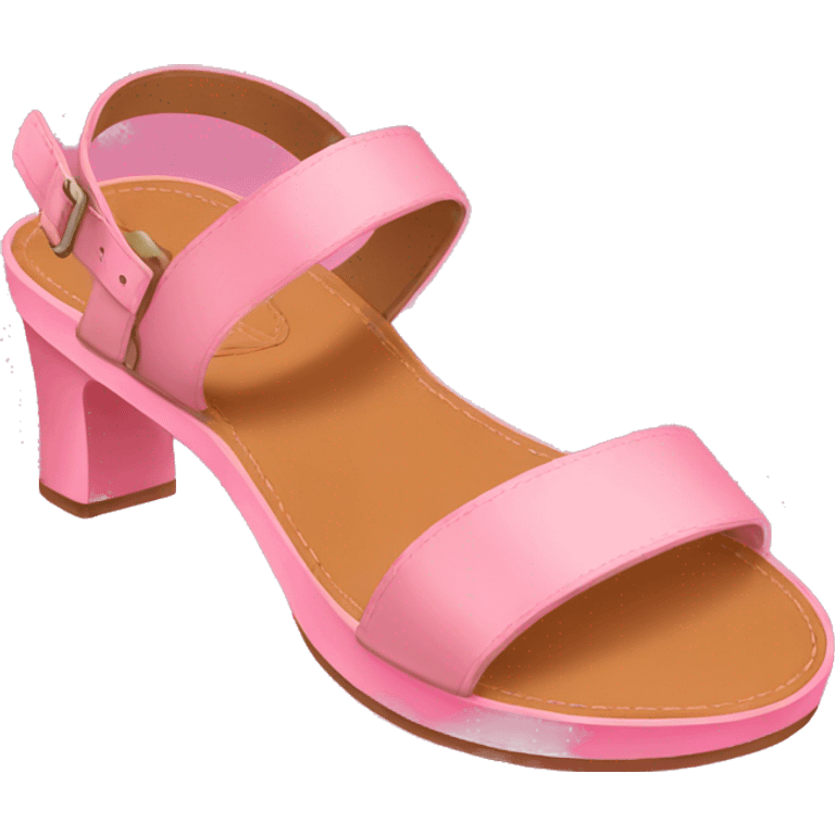 Pink Hermes sandals emoji