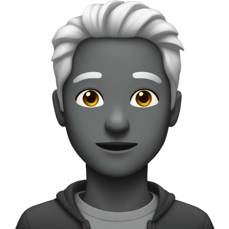 grey aesthetics emoji