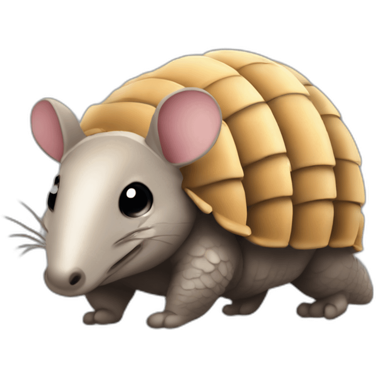 cute armadillo emoji