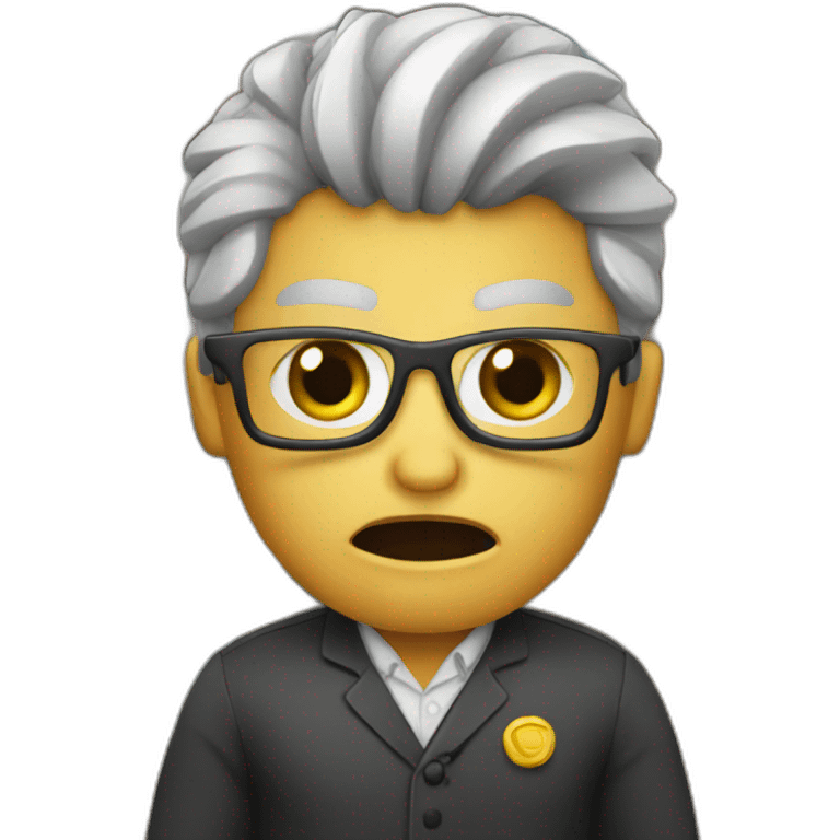 angry librarian emoji