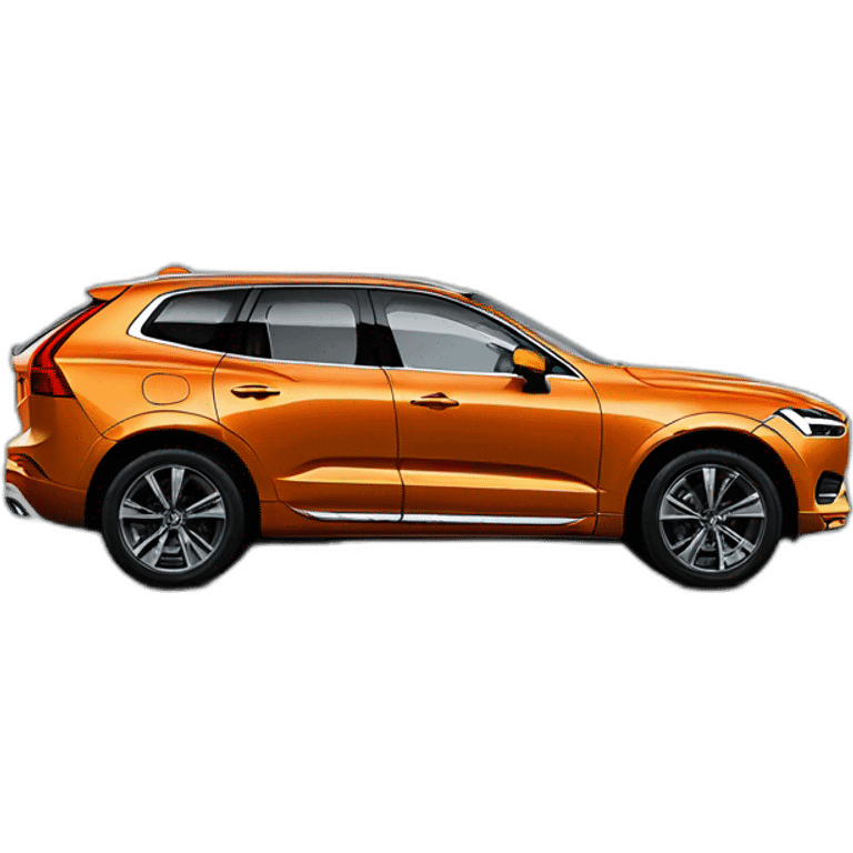 volvo xc60 orange back emoji