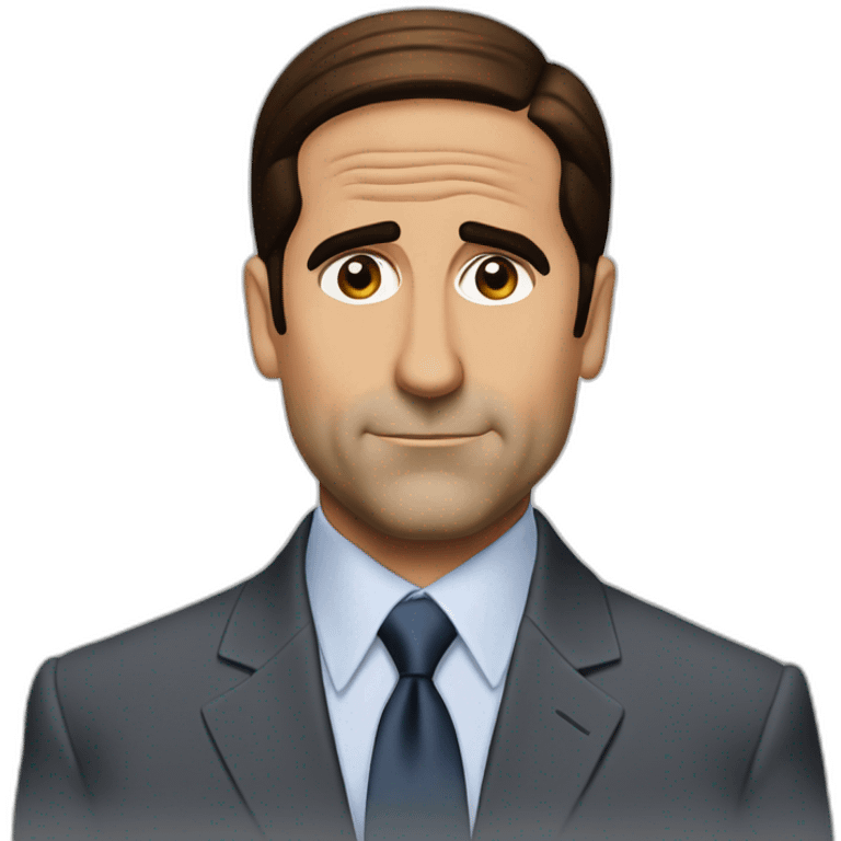 Michael Scott meme from office tv series emoji