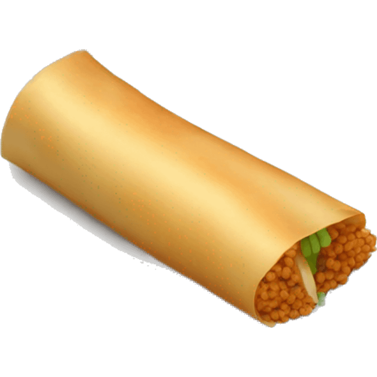 plate of lumpia emoji