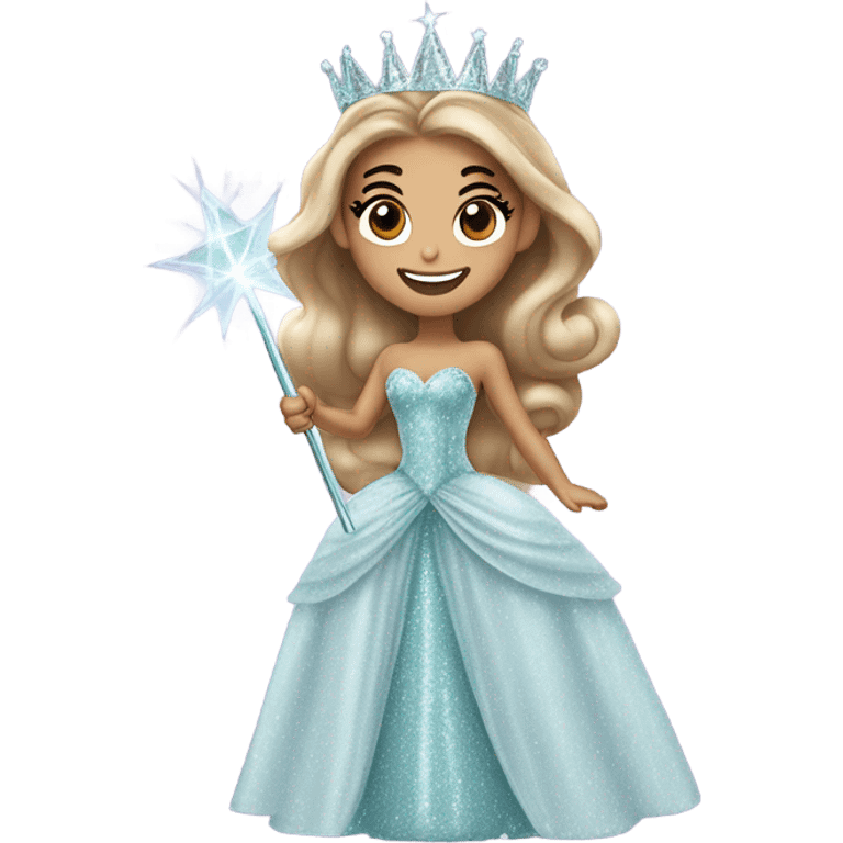 Ariana Grande in wicked as Glinda emoji