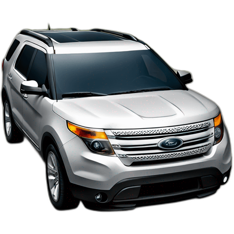 Ford explorer car 2013 emoji