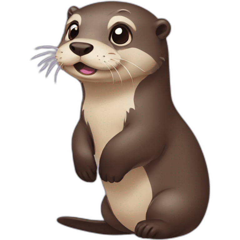 Otter fun emoji