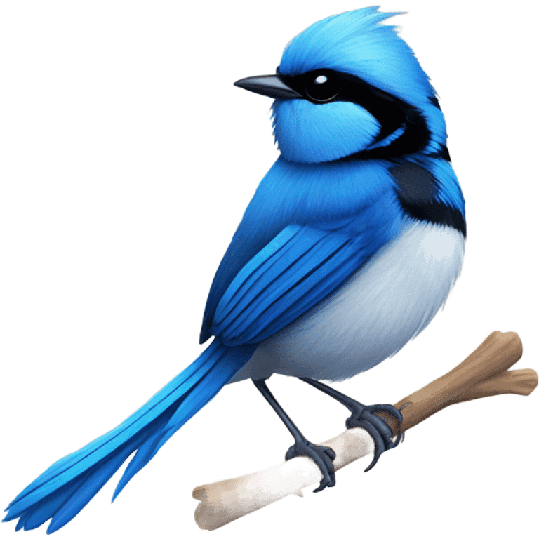  Blue Fairy wren  emoji