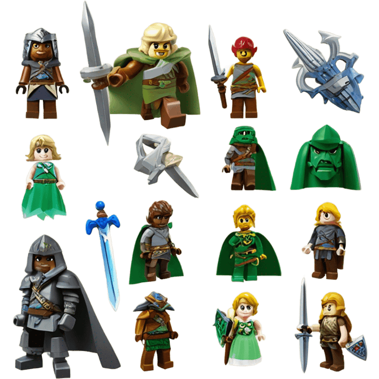 Lego legend of Zelda emoji