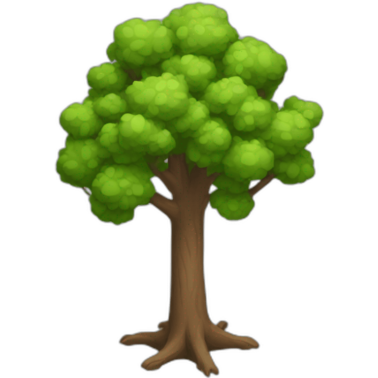 tree isometric emoji