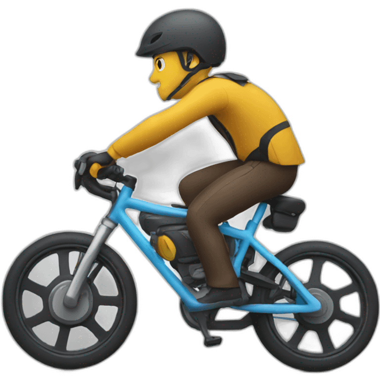 bike chase emoji