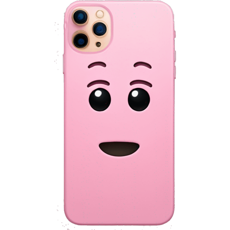 Pink iPhone 16 pro max emoji