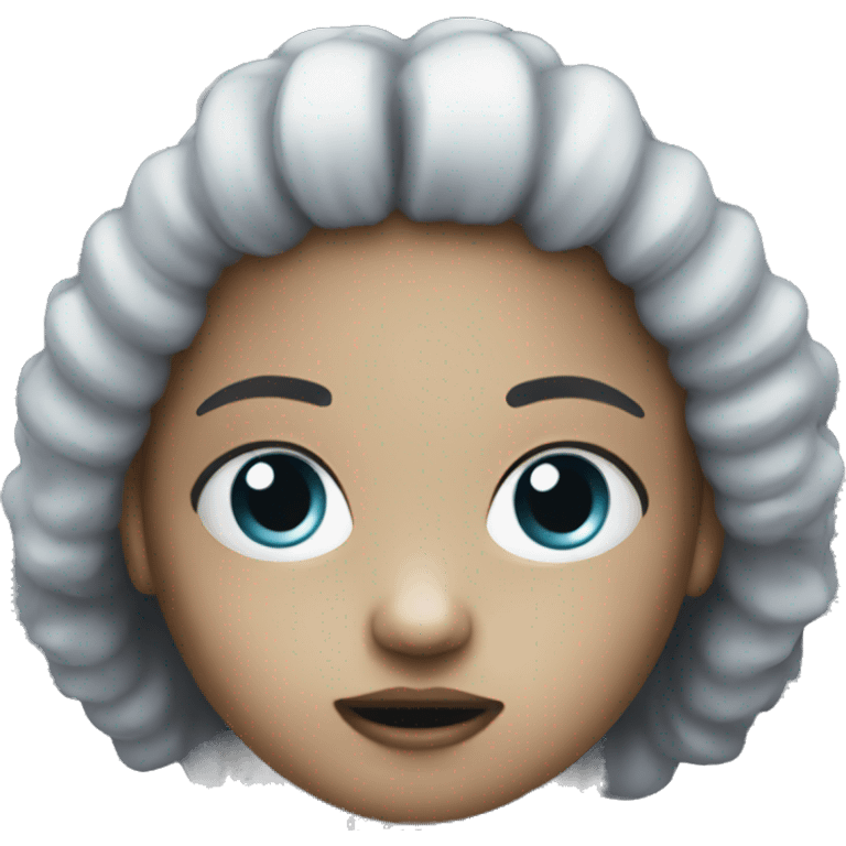 Creepy doll emoji