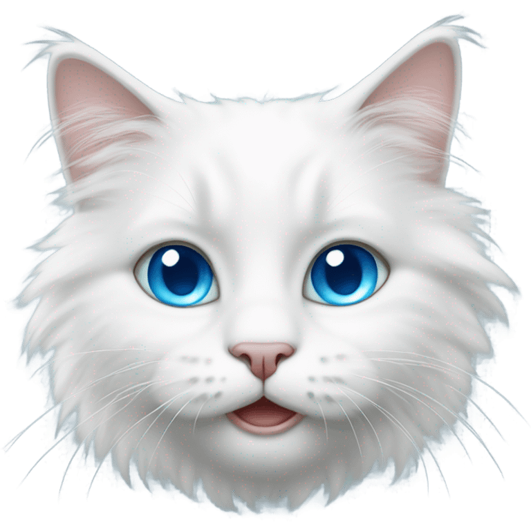 White cat emoji