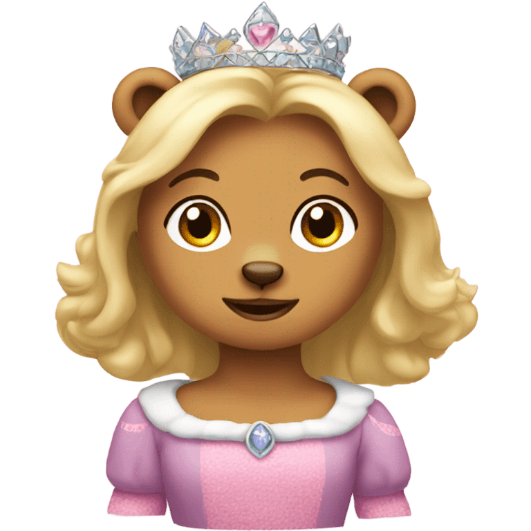 Princess Bear emoji